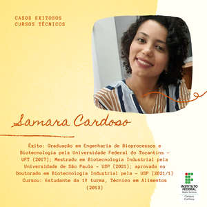 Cartão Samara Cardoso 