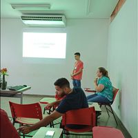 Apresentação do estudante Áureo Neto 